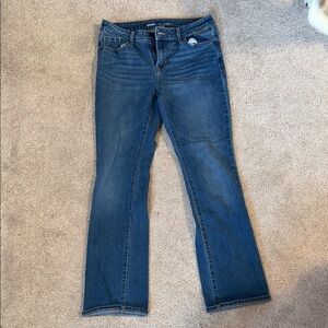 Old Navy Dark Blue Women’s Bootcut Jeans